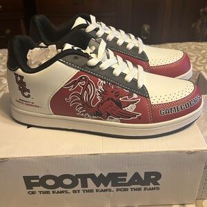 Gamecocks Women's Sneakers - Red and White